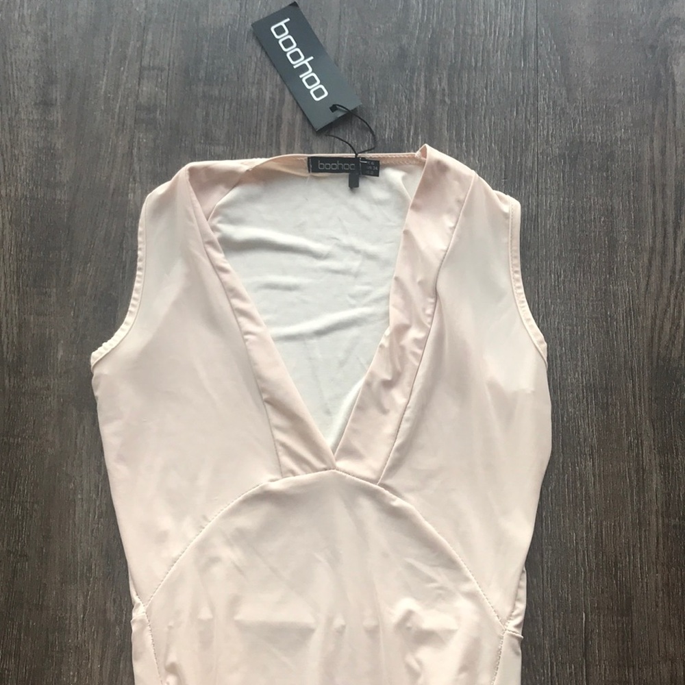 Nude pink bodysuit new with tags